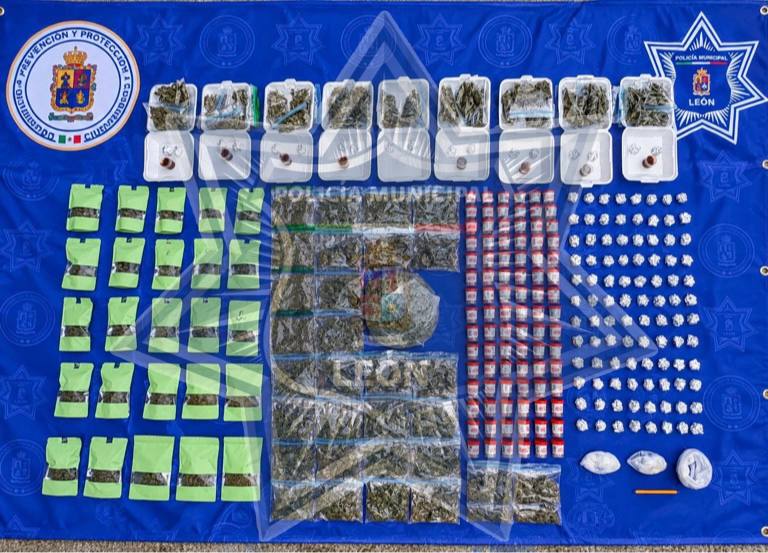 León cierra septiembre con más de 71 mil dosis de droga aseguradas